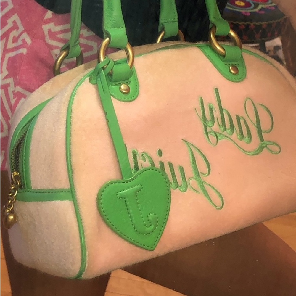 COPY - Y2K Vtg Pink Juicy Couture Bowler Bag